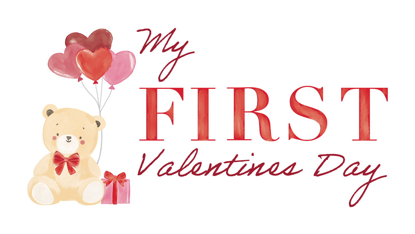 My First Valentine's Day DTF Tranfers