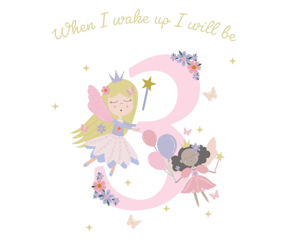 Fairy Princess Themed DTF Transfers