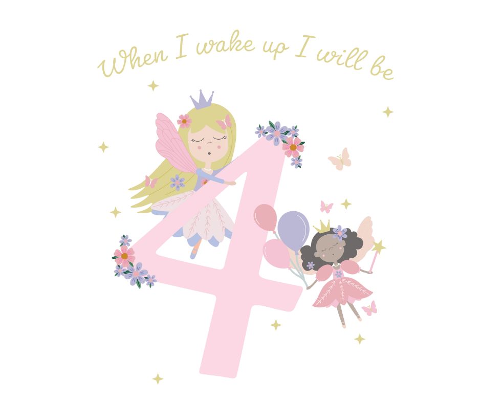 Fairy Princess Themed DTF Transfers