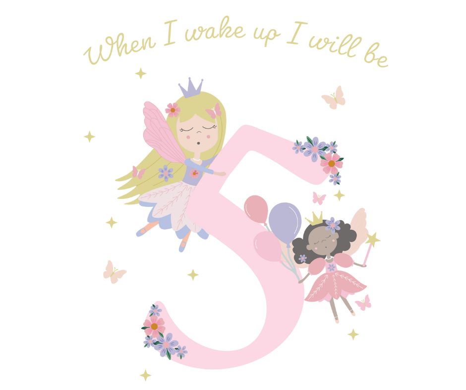 Fairy Princess Themed DTF Transfers