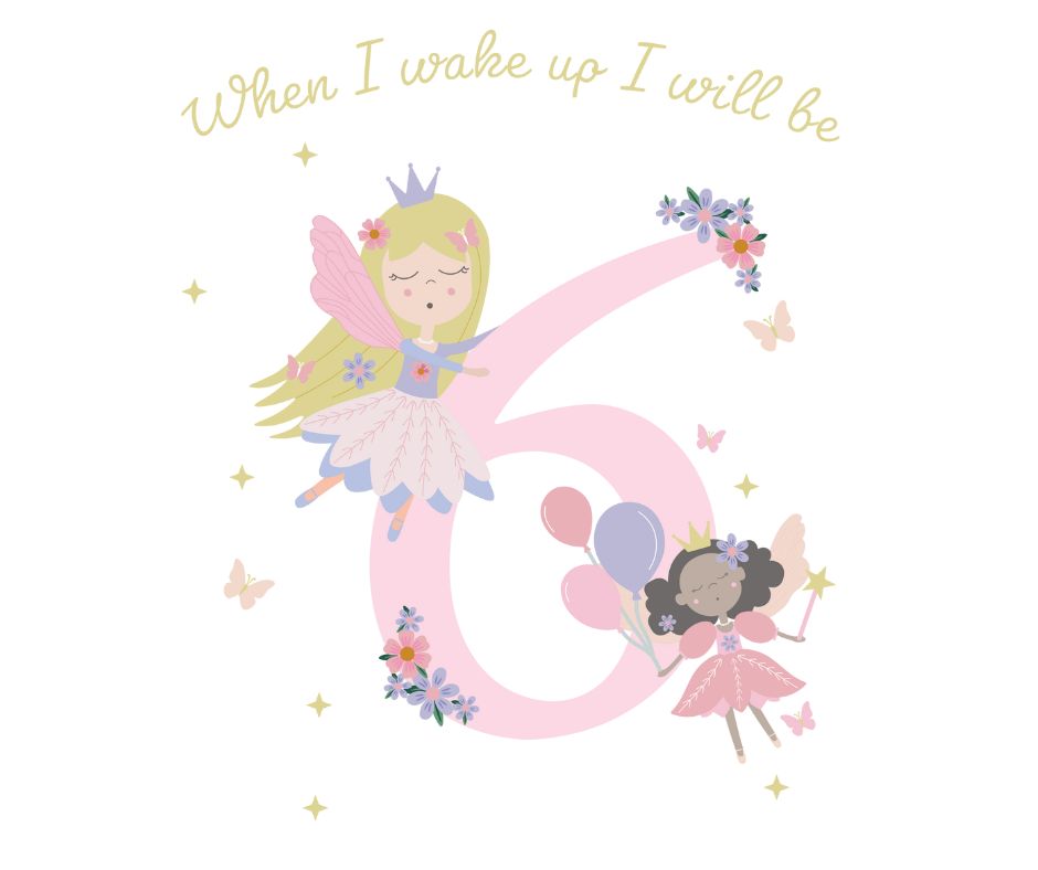 Fairy Princess Themed DTF Transfers