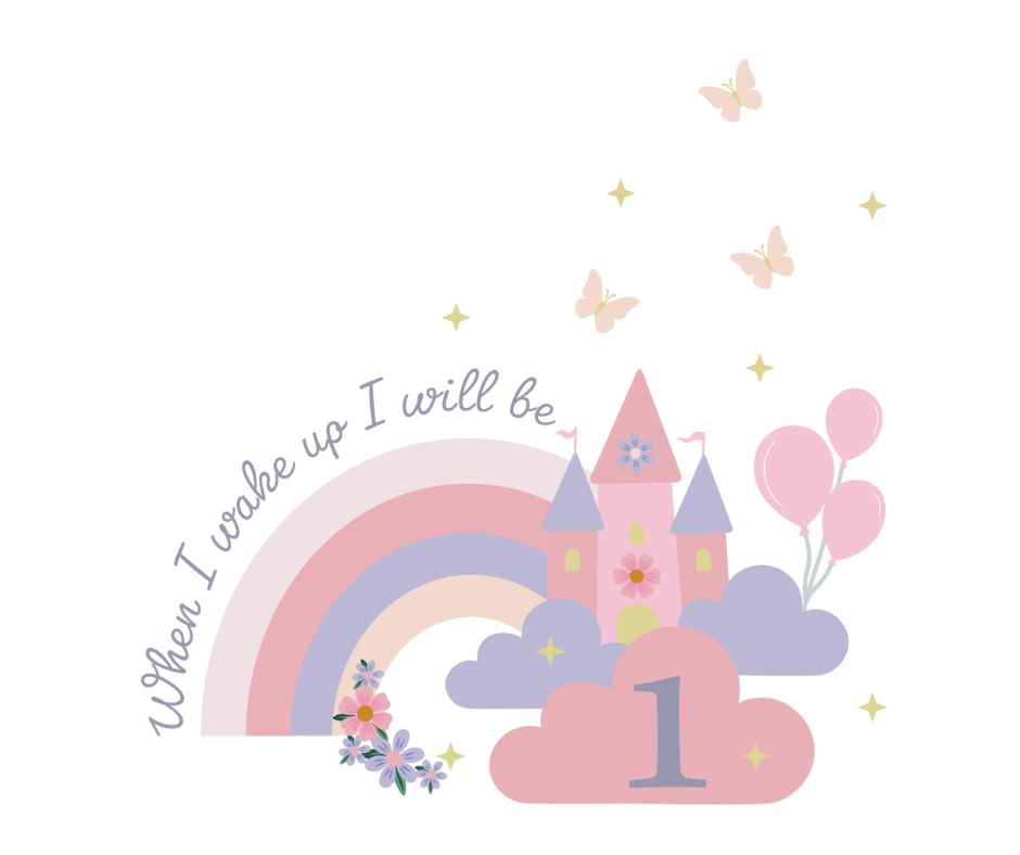 Fairy Princess Themed DTF Transfers