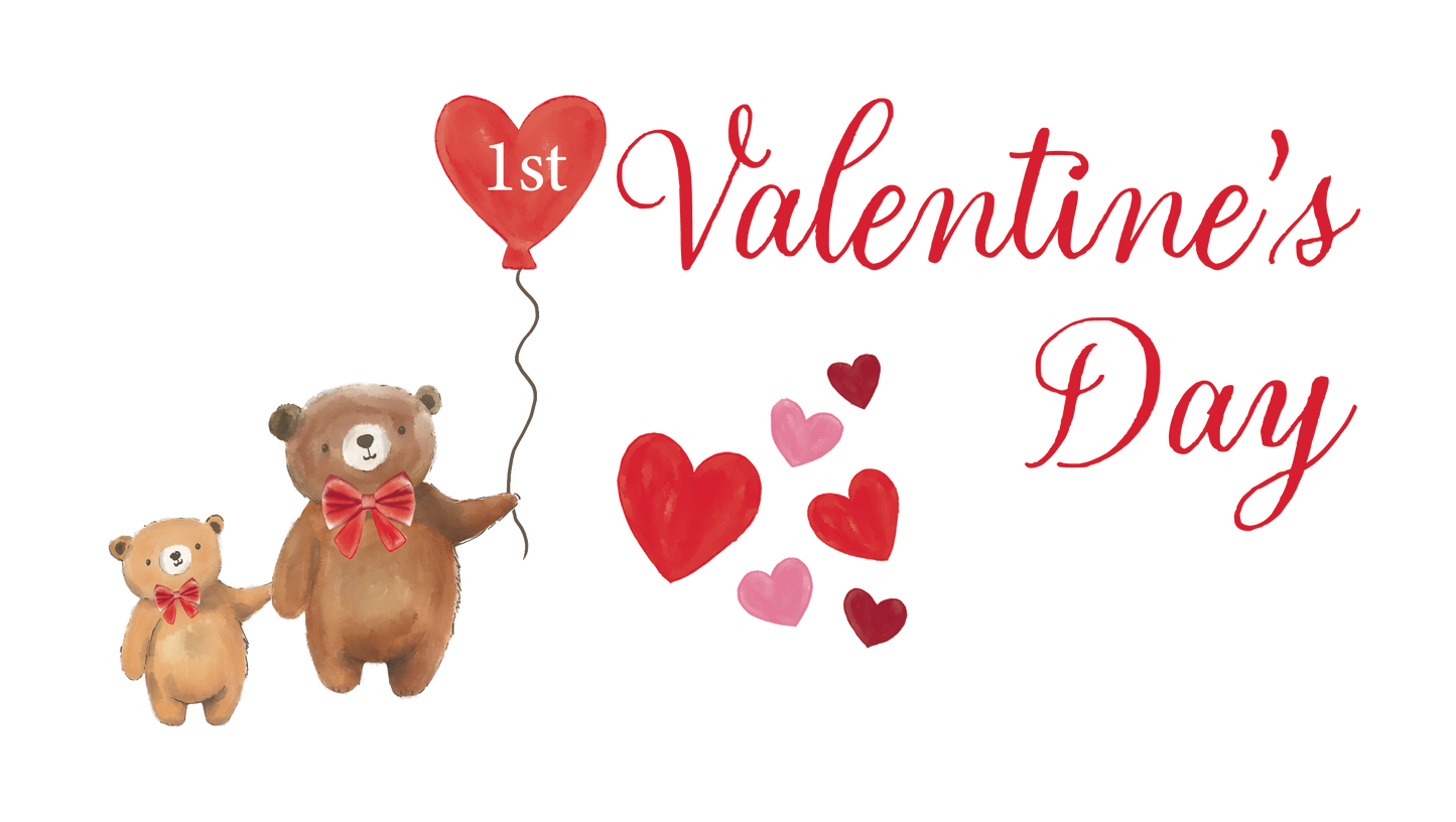 My First Valentine's Day DTF Tranfers