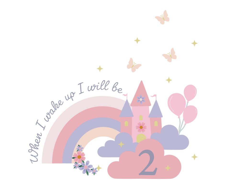 Fairy Princess Themed DTF Transfers