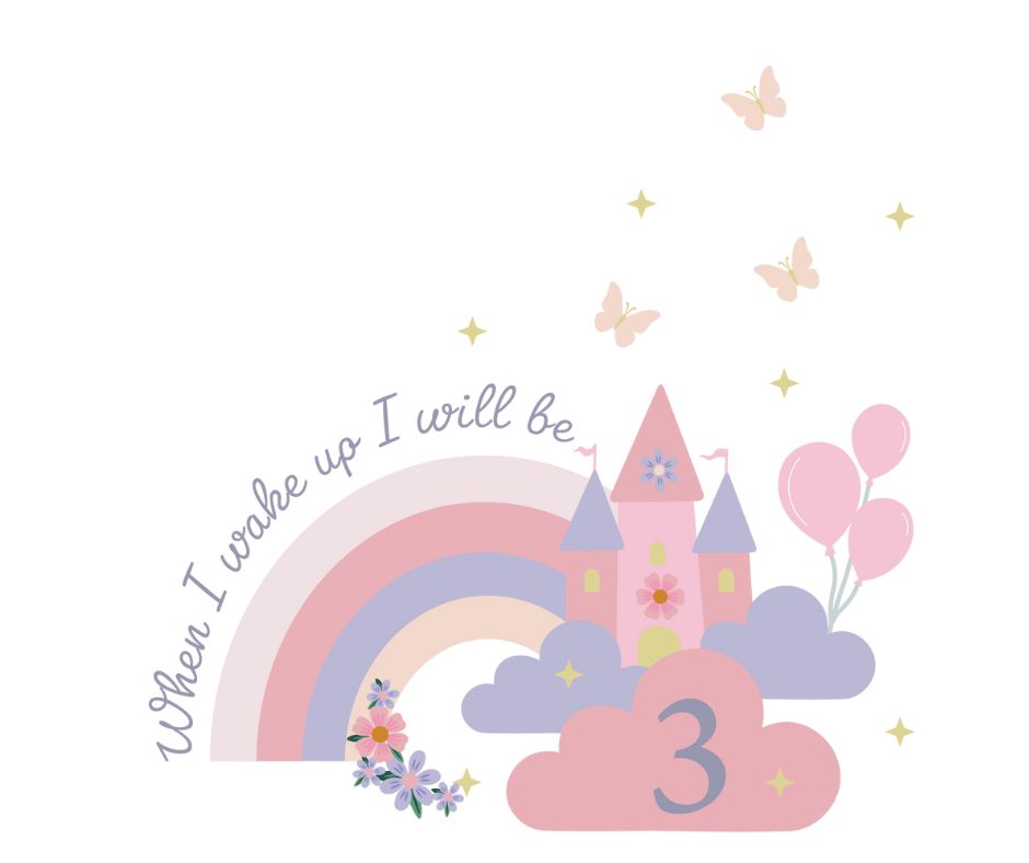 Fairy Princess Themed DTF Transfers