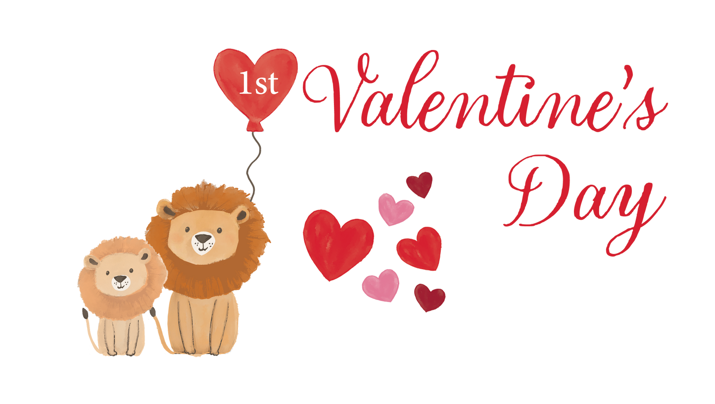 My First Valentine's Day DTF Tranfers