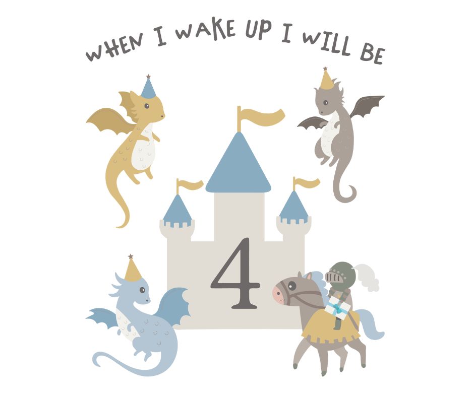 Knights & Dragon Themed DTF Transfers