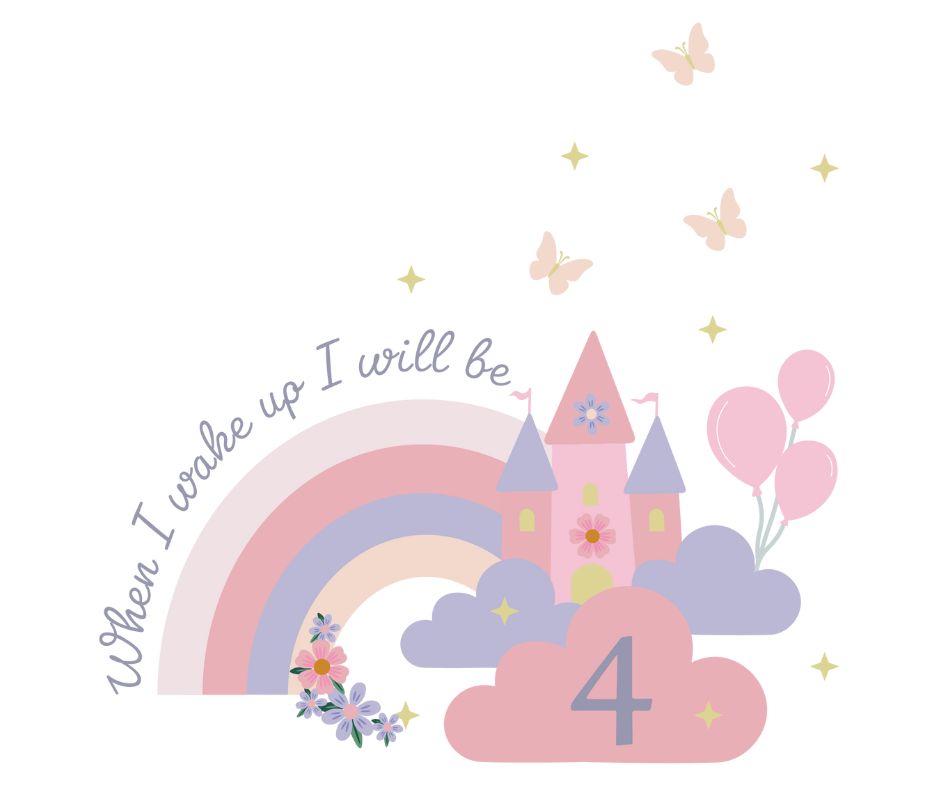 Fairy Princess Themed DTF Transfers