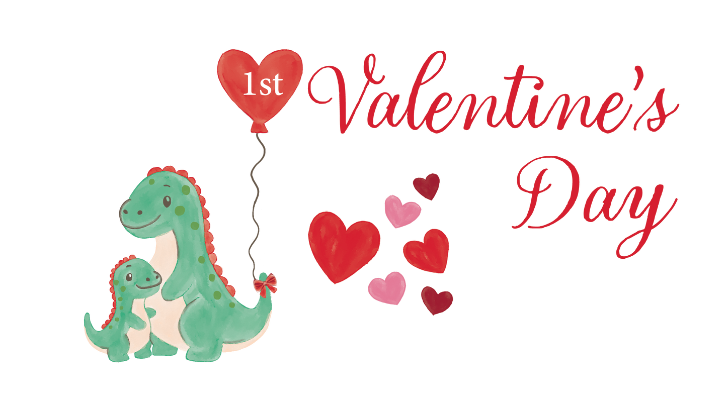 My First Valentine's Day DTF Tranfers