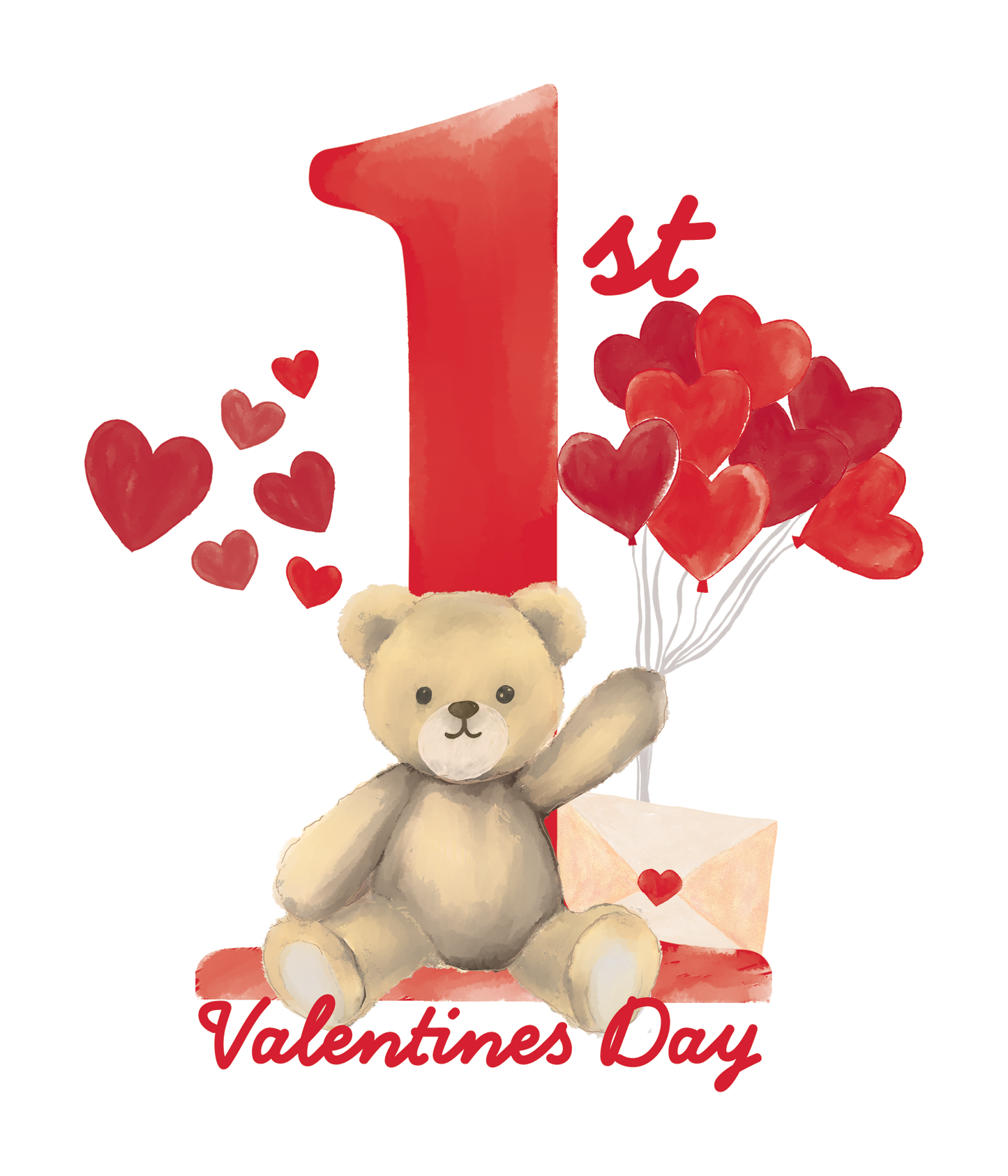 My First Valentine's Day DTF Tranfers