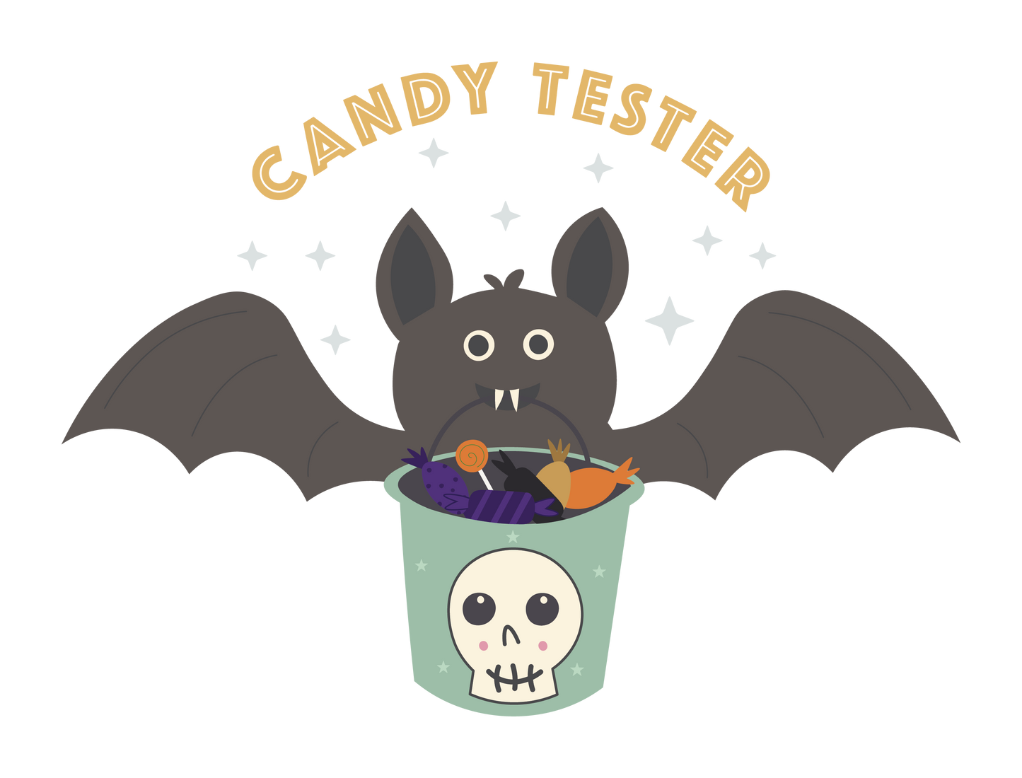 22cm Halloween Themed DTF Transfers