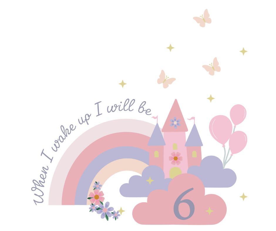 Fairy Princess Themed DTF Transfers